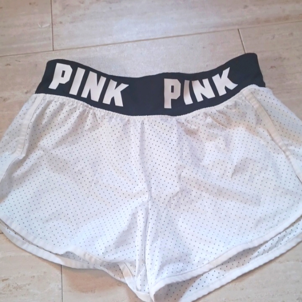 Pink Victoria's Secret Ultimate Athletic Shorts